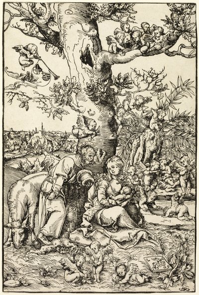 El resto de la huida a Egipto de Lucas Cranach the Elder