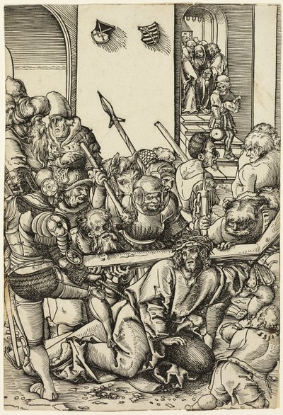 El camino del Calvario, de la Pasión de Lucas Cranach the Elder