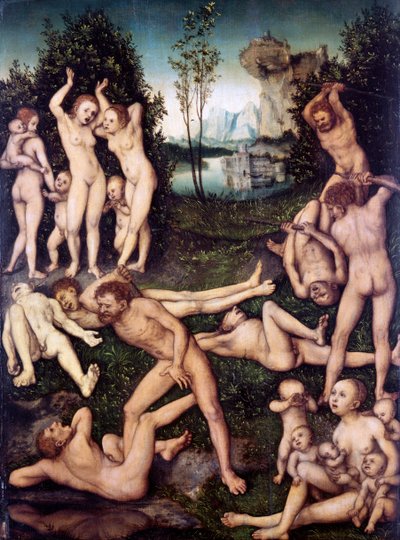 La Edad de Plata, 1527 de Lucas Cranach the Elder