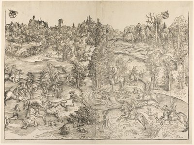 La caza del ciervo de Lucas Cranach the Elder