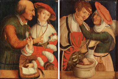Las Parejas Desiguales de Lucas Cranach the Elder