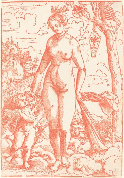 Venus y Cupido de Lucas Cranach the Elder