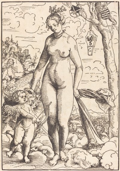 Venus y Cupido de Lucas Cranach the Elder