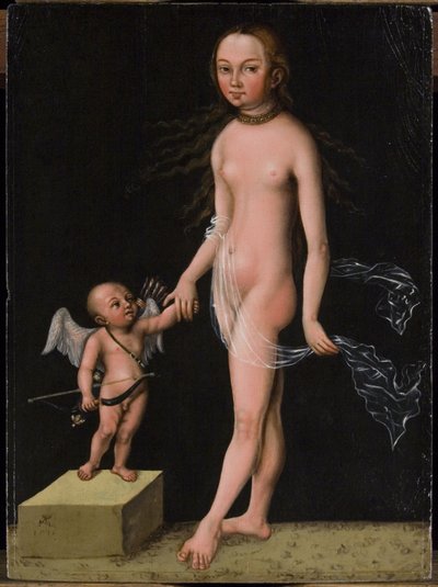 Venus y Cupido de Lucas Cranach the Elder