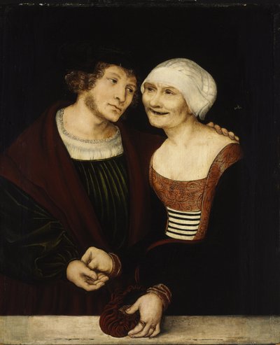Joven y anciana de Lucas Cranach the Elder