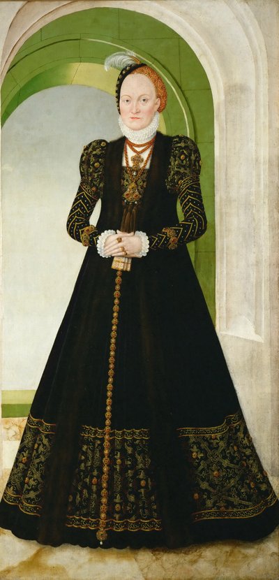 Ana de Dinamarca, Electora de Sajonia de Lucas Cranach the Younger