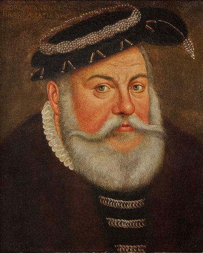 Jorge el Piadoso, margrave de Brandeburgo-Ansbach 1484-1543 de Lucas Cranach the Younger