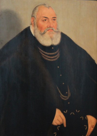 Retrato de Jorge el Piadoso de Brandeburgo-Ansbach de Lucas Cranach the Younger