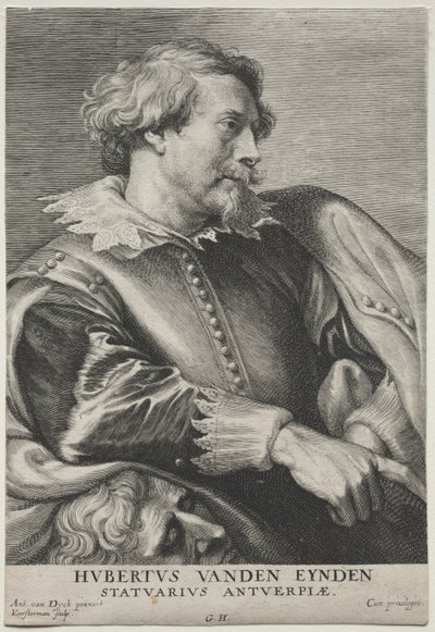 Portrait of Hubert van den Eyden de Lucas Emil Vorsterman