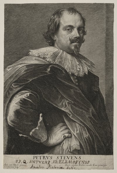Retrato de Peter Stevens de Lucas Emil Vorsterman