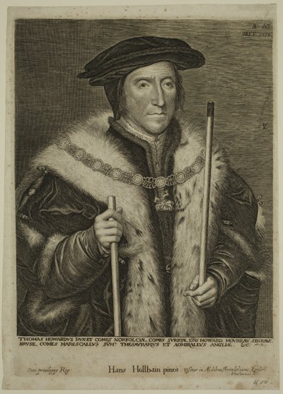 Thomas Howard, Duque de Norfolk de Lucas Emil Vorsterman