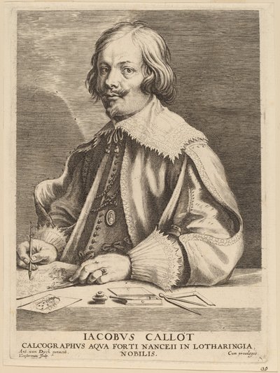 Jacques Callot de Lucas Emil Vorsterman after Sir Anthony van Dyck