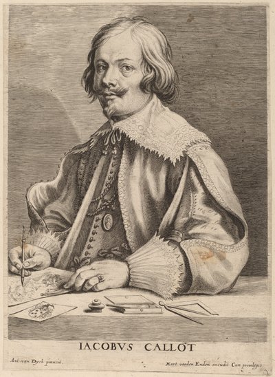 Jacques Callot de Lucas Emil Vorsterman after Sir Anthony van Dyck