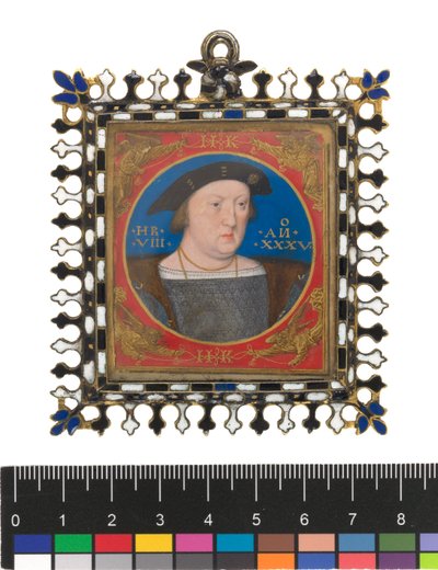 Enrique VIII, c.1525-27 de Lucas Horenbout or Hornebault