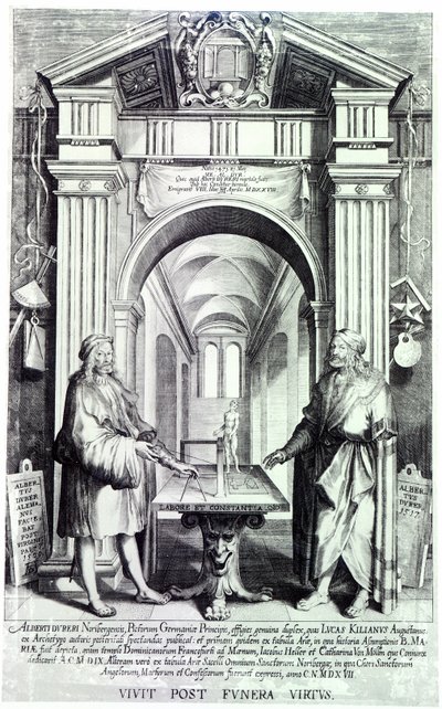 Homenaje a Durero, c.1628 de Lucas Kilian