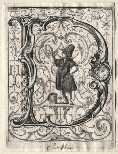 Nuevo Folleto ABC: D, 1627 de Lucas Kilian