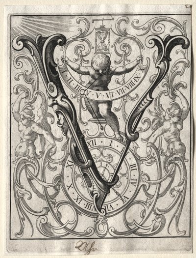 Nuevo folleto ABC: V, 1627 de Lucas Kilian