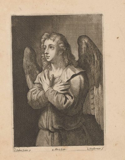 Ángel con las manos cruzadas de Lucas Vorsterman (II)