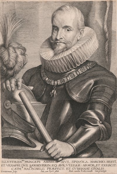 Ambrosius Spinola Marchio Sesti et Venafri de Lucas Vorsterman