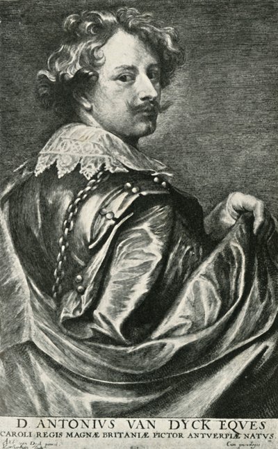 Retrato de Vandyck, 1906 de Lucas Vorsterman