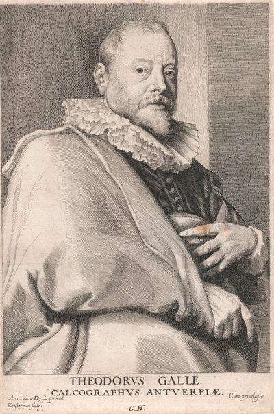 Theodorus Galle, Calcographus Anterpiæ de Lucas Vorsterman