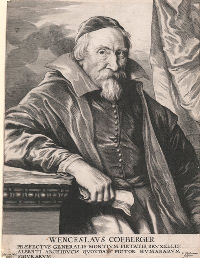 Wenceslao Coeberger, Præfectus Generalis Montium Pietatis, Bruxellis de Lucas Vorsterman