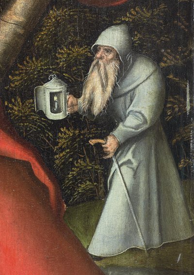 San Cristóbal llevando al Niño Jesús de Lucas the Elder (workshop of) Cranach