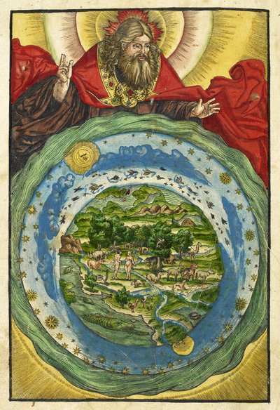 Una xilografía del Jardín del Edén - De "Biblia, das ist, die gantze Heilige Schrifft Deudsch. Mart. Luth". Wittemberg : impreso por Hans Lufft de Lucas the Elder Cranach