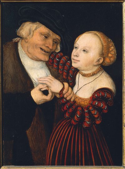 Austria, Viena, El Viejo y la Joven, c.1530 de Lucas the Elder Cranach