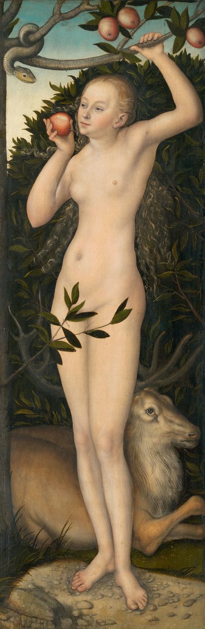 Eve de Lucas the Elder Cranach