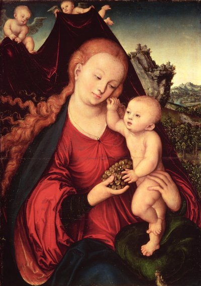 Madonna y niño de Lucas the Elder Cranach