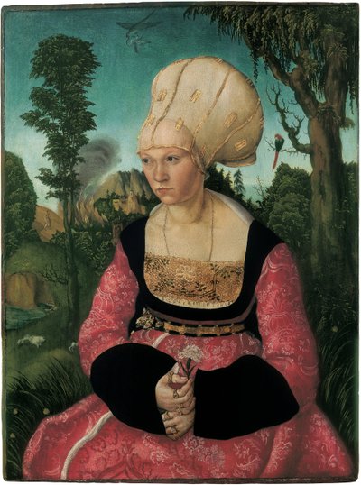 Retrato de Anna Cuspinian, por Cranach, Lucas, el Viejo (1472-1553) de Lucas the Elder Cranach