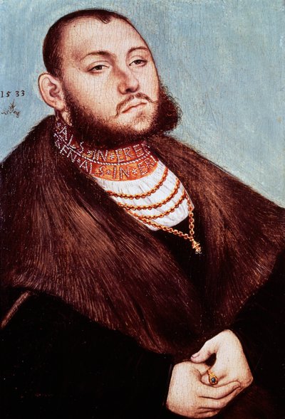 Retrato de Federico de Sajonia de Lucas the Elder Cranach