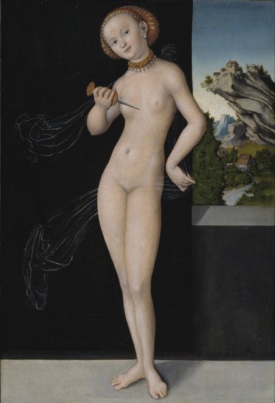 Retrato de Lucrecia de Lucas the Elder Cranach