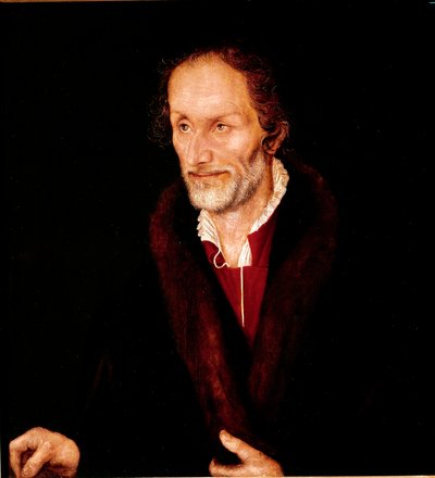 Retrato de Felipe Melanchton de Lucas the Elder Cranach