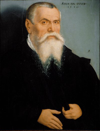Autorretrato de Lucas the Elder Cranach