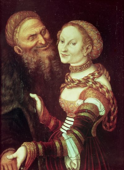 El Viejo Enamorado de Lucas the Elder Cranach