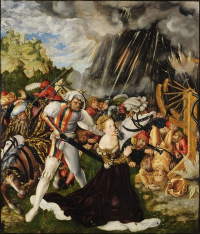 El martirio de Santa Catalina de Lucas the Elder Cranach