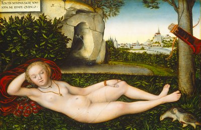 La Ninfa de la Primavera de Lucas the Elder Cranach