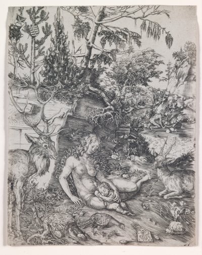 La penitencia de San Juan Crisóstomo de Lucas the Elder Cranach