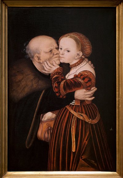 El viejo tonto de Lucas the Elder Cranach