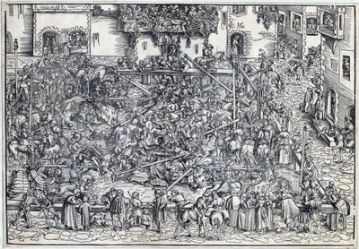 Torneo de Lucas the Elder Cranach