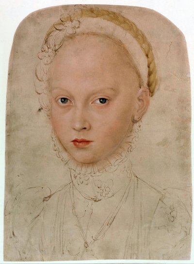 Retrato de Isabel de Sajonia, condesa palatina de Simmern de Lucas the Younger Cranach