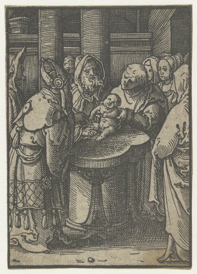 La Circuncisión de Cristo Stupid Passion (título de la serie) de Lucas van Leyden (attributed to)