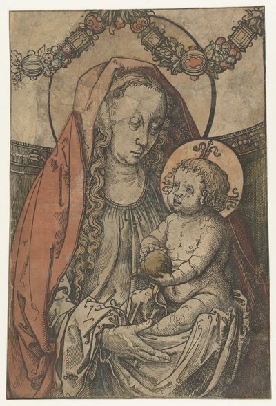 María con niño de Lucas van Leyden (circle of)