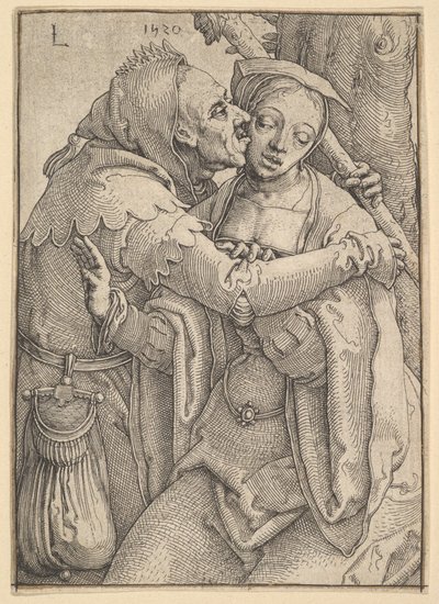 Un tonto y una mujer de Lucas van Leyden