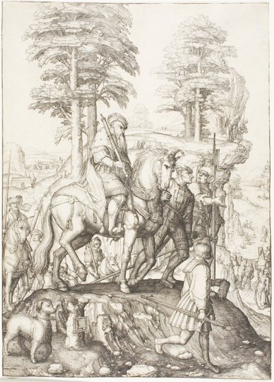 Abigail ante David de Lucas van Leyden