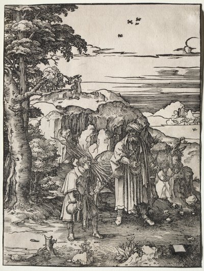 Abraham Going to Sacrifice Isaac de Lucas van Leyden