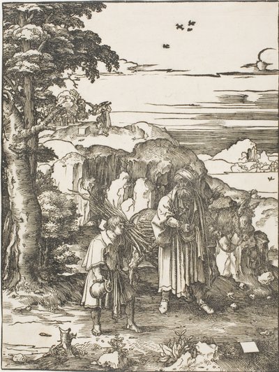 Abraham e Isaac de Lucas van Leyden