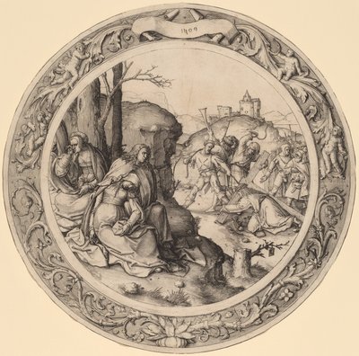 Cristo llevando la cruz de Lucas van Leyden